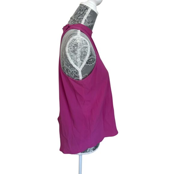 Women's Rose & Olive Pink Sleeveless Tank Top Blouse Large - Picture 3 of 5